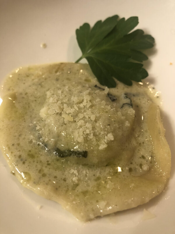 Baby Spinach and Ricotta Cheese